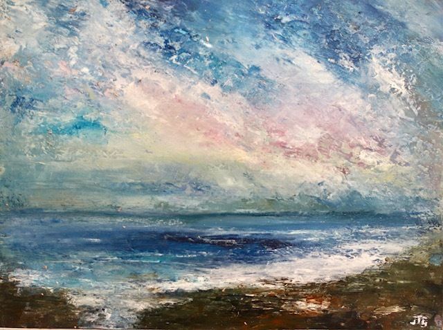 Atlantic Breeze oil painting 