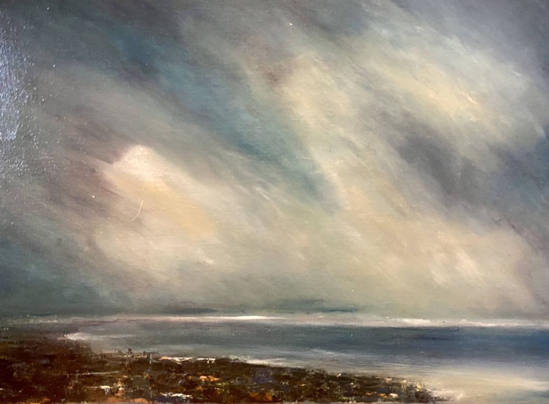 Atmospheric contemporary  Painting Of Lig