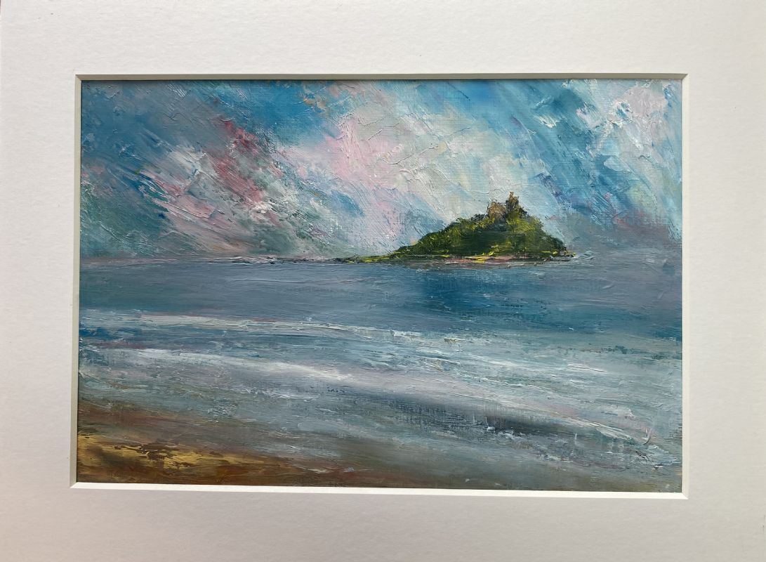 Oil Painting St Michaels Mount by John Graver 