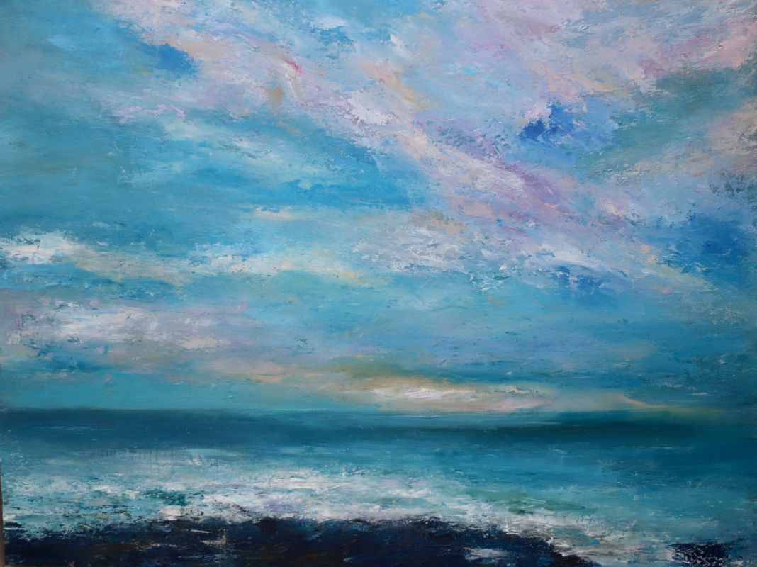 Atmospheric Seascapes paintings of Cornwall 